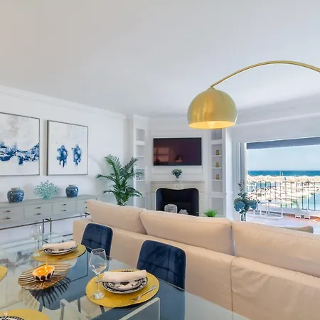 Banus - Puerto Banus Marina Seafront - Premium 2br - 2ba - Outdoor Balcony - Panoramic Marina & Mediterranean Views - Stunning Sunsets - Heart Of Puerto Banus - Direct Access - Steps From El Corte Ing Luxury Shopping * Marbellac
